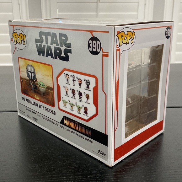 Funko Pop! Star Wars: The Mandalorian and The Child Vinyl Bobblehead Figure - Picture 12 of 13
